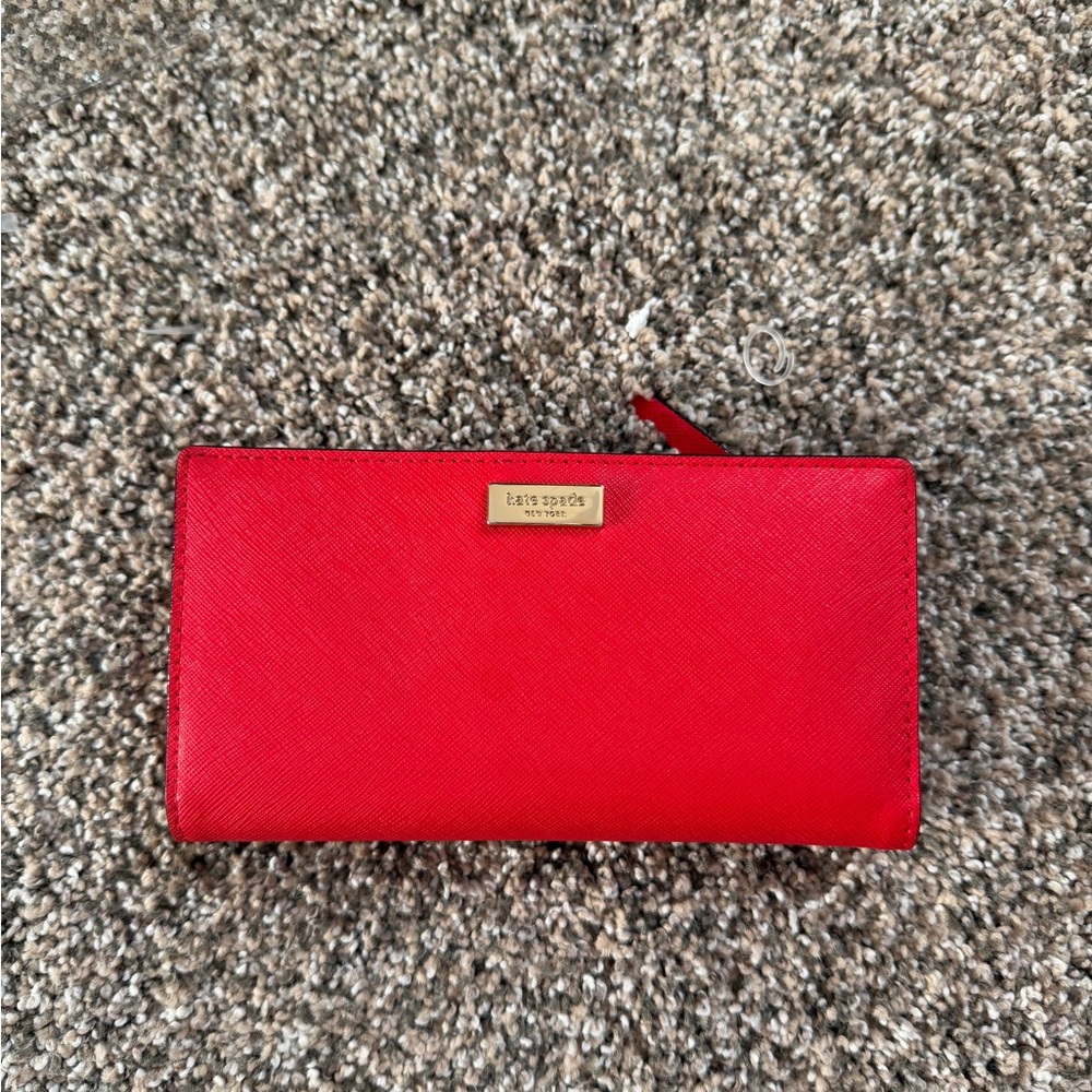 Kate Spade Vibrant Red Wallet
